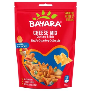 Bayara Crackers & Nuts Cheese Mix 125G