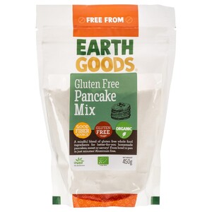 Earth Goods Pancake Mix Organic Gluten Free 450G