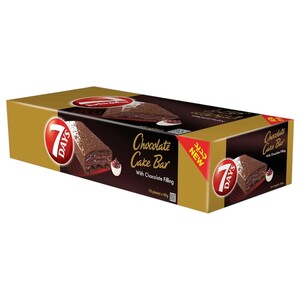 7 Days Cake Bar Enrobed Chocolate Filling 40G X10