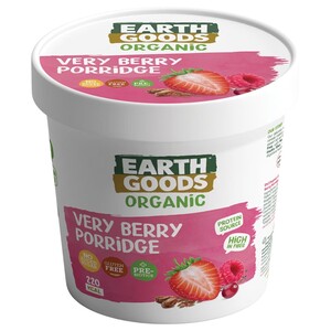 Earth Goods Very Berry Porridge Organic Gluten Free 60G