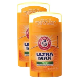 Arm & Hammer Deodorant Stick Ultra Max Fresh 28G X2 -30% Off