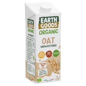 Earth Goods Oat Milk Organic Gluten Free 1L