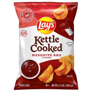 Lay's Potato Chips Kettle Cooked Mesquite Bbq 184.2G