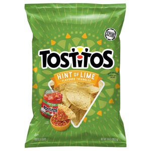 Tostitos Tortilla Chips Hint Of Lime 283.5G