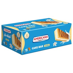 Americana Cake Bar Vanilla Cream 20G X12