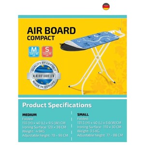 Leifheit Air Ironing Board Compact Medium