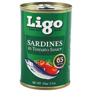 Ligo Sardines In Tomato Sauce 155G