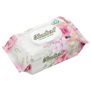 Number 1 Wipes Rose 120 Pieces