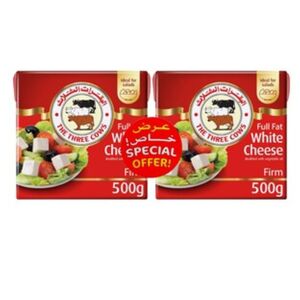 The Three Cows White Cheese Low Salt 500G X2