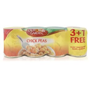 California Garden Chick Peas 400G X 3+1 Pcs