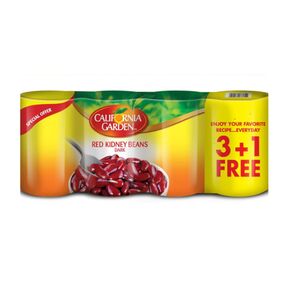 California Garden Red Kidney Beans 400G X 3+1 Pcs