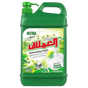 Al Emlaq Dishwashing Liquid Apple 1.8L