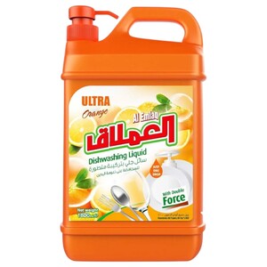Al Emlaq Dishwashing Liquid Orange 1.8L
