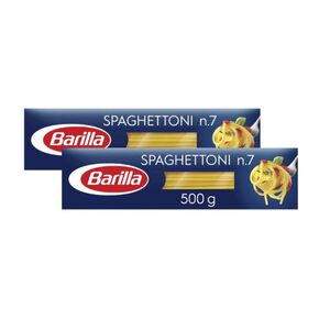 Barilla Spaghetti No.7 500 Gr 2 Pcs