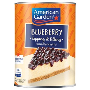 American Garden Topping & Filling Blueberry 595G