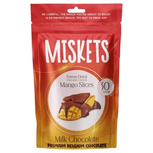 Miskets Freeze Dried Mango Milk Chocolate 80G
