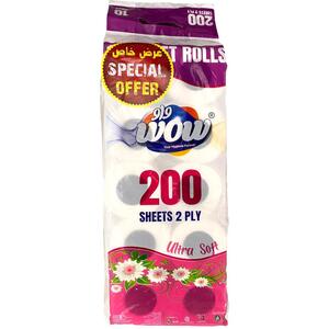 Wow Toilet Roll 10X200's 2Ply