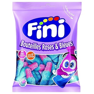 Fini Jelly Bouteilles Roses & Bleues Gluten Free 90G