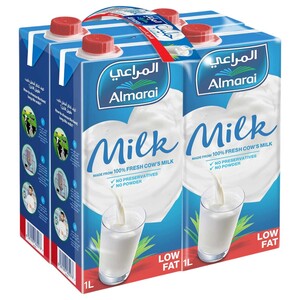 Almarai Milk Low Fat 1L X4