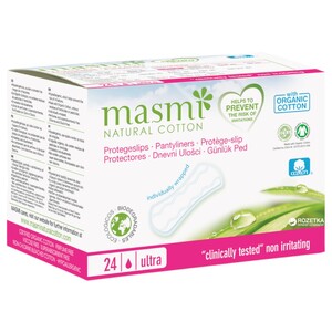Masmi Pads Natural Cotton Ultra 24 Pieces