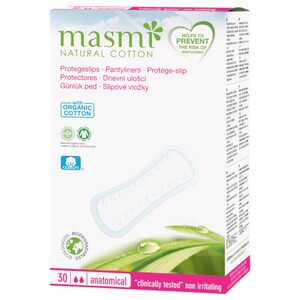 Masmi Pantyliners Thong Daily Use Anatomical 30 Pieces