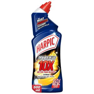 Harpic Power Plus 10X Toilet Cleaner Citrus 495Ml