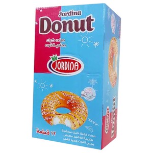 Jordina Donut Vanilla Raspberry 45G X12