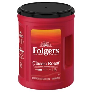 Folgers Classic Roast Ground Coffee 1.14Kg
