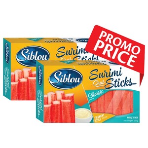 Siblou Frozen Crab Sticks Surimi Regular 250G Promo Price