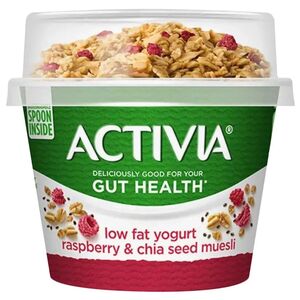 Activia Mix & Go Raspberry Chia Yogurt 170G