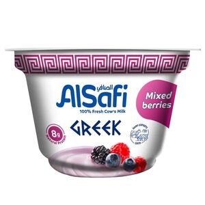 Al Safi Greek Yoghurt Mixed Berries 150G
