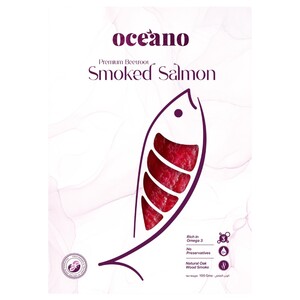 Oceano Beetroot Smoked Salmon 100G