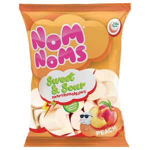 Nom Noms Marshmallows Sweet & Sour Peach 150G