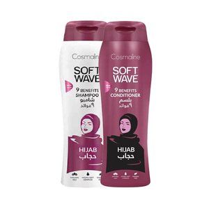 Soft Wave Shampoo Hijab 400Ml + Conditioner 400Ml