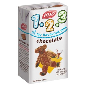 Kdd 1-2-3 Chocolate Milk Drink 125Ml