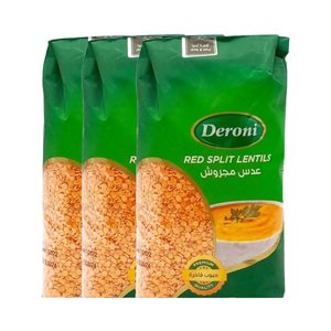 Deroni Split Lentils 900G 2+1 Free