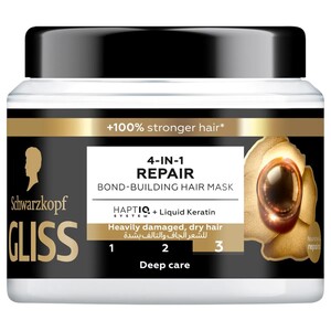 Schwarzkopf Gliss Hair Mask Bond-Building Deep Clean 400Ml