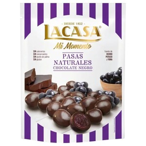 Lacasa Dark Chocolate Raisins 125G