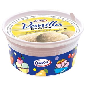 Unikai Ice Cream Vanilla Cup 125Ml