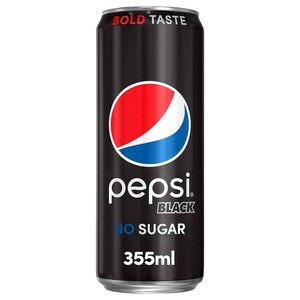 Pepsi Soft Drink Black Core No Sugar 355Ml