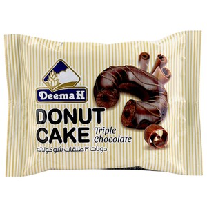 Deemah Donut Cake Triple Chocolate 40G