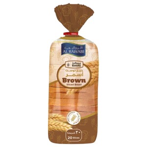 Al Rawabi Slice Brown Bread 550G