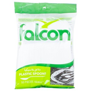 Falcon Plastic Spoons 50 Pieces