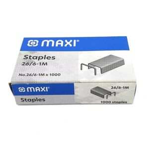 Maxi Staple Pins 26/6 1000 Pcs