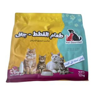 Pet Gourmet Pet Food Dry Chicken, Beef & Milk 1.2 Kg