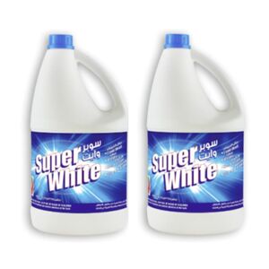Super White Liquid Bleach 3.78 L 2 Pcs