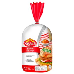 Seara Frozen Beef Burger Classic 1Kg