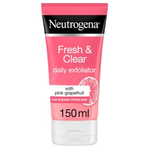Neutrogena Fresh & Clear Daily Exfoliator With Pink Grapefruit 150Ml