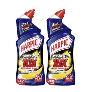Harpic Power Plus Citrus Toilet Cleaner 750 Ml 2 Pcs