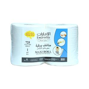 Emirates Maxi Roll Tissue 2X1000gm